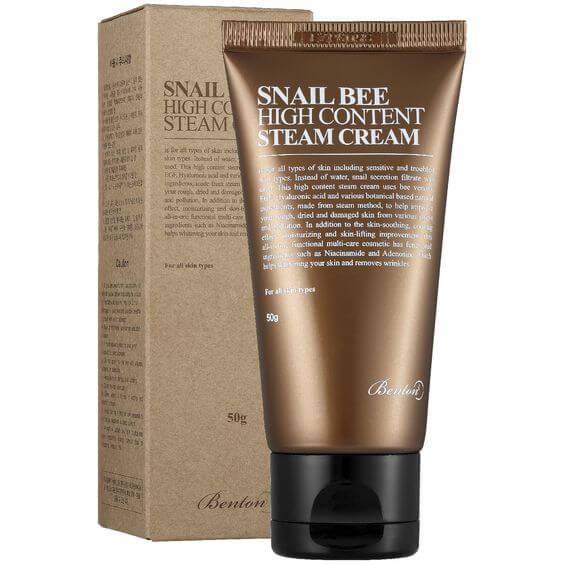 snail bee high content steam cream