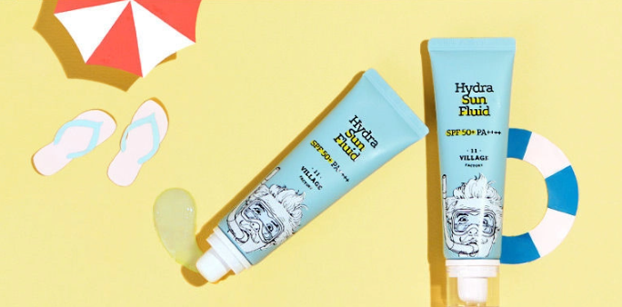Village 11 Factory Hydra Sun Fluid SPF50 PA